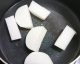 圧力鍋でトロトロ♪豚バラと大根の煮物♪作り方1写真