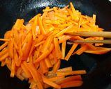 お弁当のスキマに、にんじん味噌炒め作り方3写真