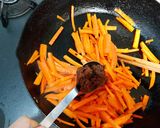 お弁当のスキマに、にんじん味噌炒め作り方5写真
