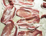 卵白の消費に　豚肉の卵白ネギ包み焼き作り方3写真