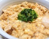 レンジで簡単ふわとろ親子丼むね肉ヘルシー作り方5写真