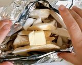 〈子どもレシピ〉きのこのホイル焼き作り方5写真