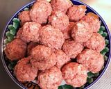 肉団子の甘酢あんかけ作り方1写真