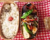 お弁当★モヤシ★ひき肉青椒肉絲★作り置き作り方5写真