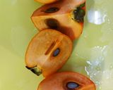 離乳食後期 *柿* 冷凍保存可能作り方1写真