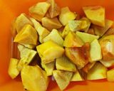 離乳食後期 *柿* 冷凍保存可能作り方2写真