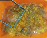離乳食後期 *柿* 冷凍保存可能作り方4写真