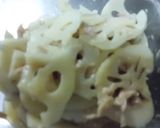 電子レンジでツナれんこん作り方6写真