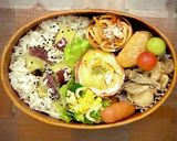 わっぱ弁当★さつま芋ご飯＆ホタテのソティ作り方10写真