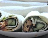 鯖缶ときゅうりのトルティーヤおつまみ作り方4写真