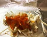 白身魚とキノコのホイル焼き作り方4写真