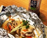 白身魚とキノコのホイル焼き作り方11写真
