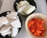 【簡単】野菜たっぷり♪ 基本の豚汁作り方2写真