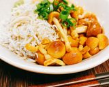 さっぱり☆なめことしらすの大根おろし和え作り方3写真