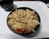 ごぼうの炊き込みご飯作り方26写真