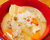 【簡単】野菜たっぷり♪ 基本の豚汁作り方9写真