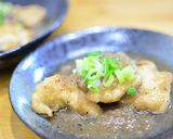 フライパンで♬やわらか鶏むね肉のおろし煮作り方6写真