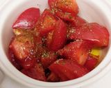 時短簡単！完熟トマトのあったかカプレーゼ作り方3写真