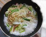 アスパラとベーコンのクリームパスタ作り方7写真