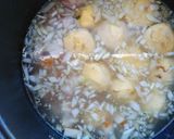 栗とベーコンのピラフ♪炊飯器で簡単に！作り方3写真