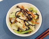 塩昆布×スルメで美味♪おつまみキャベツ作り方5写真