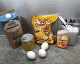 計り無し。ミキサーで簡単コーンケーキ作り方1写真