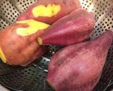 圧力鍋で蒸しさつま芋作り方3写真