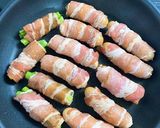 お弁当にも❁肉巻きウインナー作り方3写真