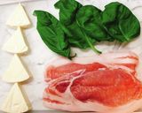 簡単バジルチーズ入りカツレツ作り方1写真