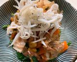 ほうれん草の納豆あえ 給食レシピ♪作り方7写真
