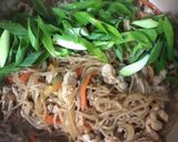 糸こんにゃくのチャプチェ風作り方5写真