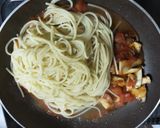 タンドリーチキンでカレートマトパスタ作り方6写真