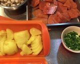 秋鮭とじゃがいものバター味噌焼き作り方1写真