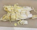 手軽な一品　豚肉と白菜の炒め煮作り方2写真