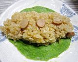 決めずに焼いて！禰豆子の竹オムライス作り方8写真