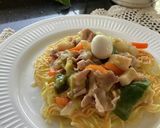 ホットクックかたあげ焼きそばの八宝菜がけ作り方4写真