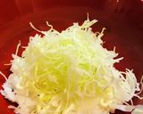 湯煎すき家の牛丼キャベツ盛り盛り✨作り方2写真