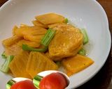 柿のサラダ作り方5写真