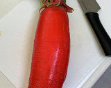 赤い大根で☆ 甘めの あとひき大根作り方1写真