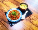 野菜と豚肉の中華風生姜あんかけご飯作り方7写真