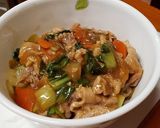 オイスター豚丼作り方9写真