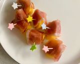 生ハムと柿の前菜作り方7写真
