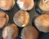 しいたけの肉詰め☆和風バターポン酢焼き☆作り方5写真