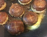 しいたけの肉詰め☆和風バターポン酢焼き☆作り方7写真