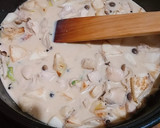 【出稼ぎメシ】鶏とかぶの豆乳煮込み作り方4写真