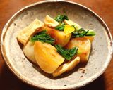 甘くて香りが良く崩れない焼き蕪のお味噌汁作り方11写真