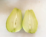 簡単　常備菜✨はやとうりの柚子塩昆布漬け作り方3写真