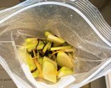 簡単　常備菜✨はやとうりの柚子塩昆布漬け作り方6写真
