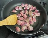 砂肝とパプリカの中華炒め作り方2写真