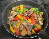 砂肝とパプリカの中華炒め作り方3写真